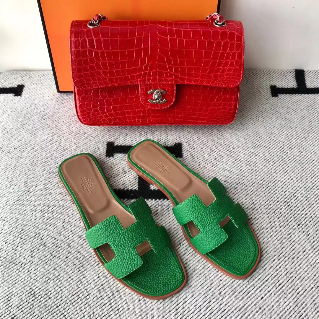 에르메스 올수공 오란 슬리퍼 샌들 토고 18